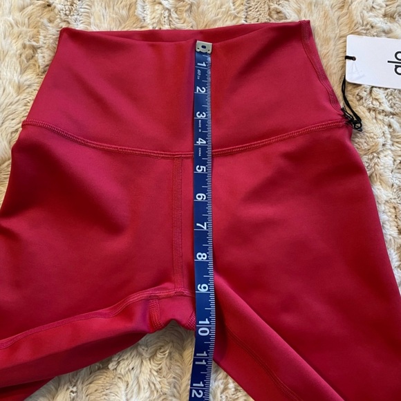 NWT ALO 7/8 High-Waist Airlift Legging in Lipstick Red Size XS - Picture 11 of 15